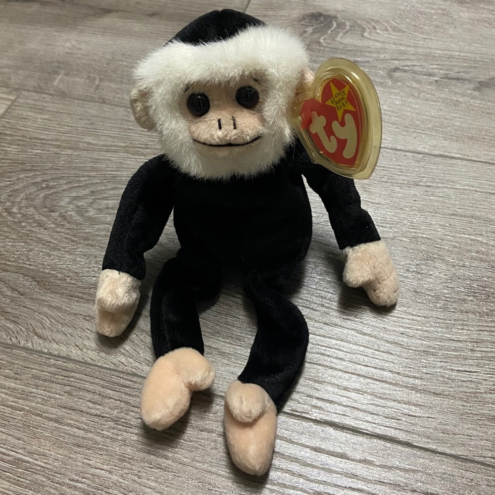 TY Beanie Baby Mooch the Spider Monkey Retired